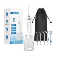 5 modes de haute pression Flosser dentaire portable rechargeable irrigueur oral Floss d'eau pour le kit d'hygiène dentaire