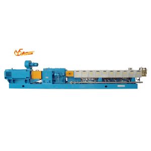 Carbon Black Plastic Film Extruder , Masterbatch Extrusion Line Machine