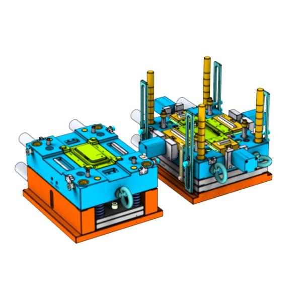 Средняя рамка (1*1)/холодные бегун/3-плиты отливают No.22448 в форму