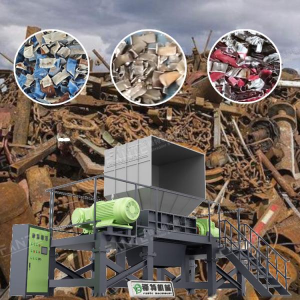 Metal Scrap Shredder Machines for Metal Recycling Scrap Metal Crusher Machine