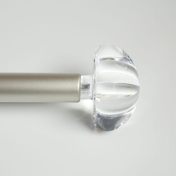 0.5mm 0.6mm 0.8mm Thickness PMMA Curtain Pole Ball Ends