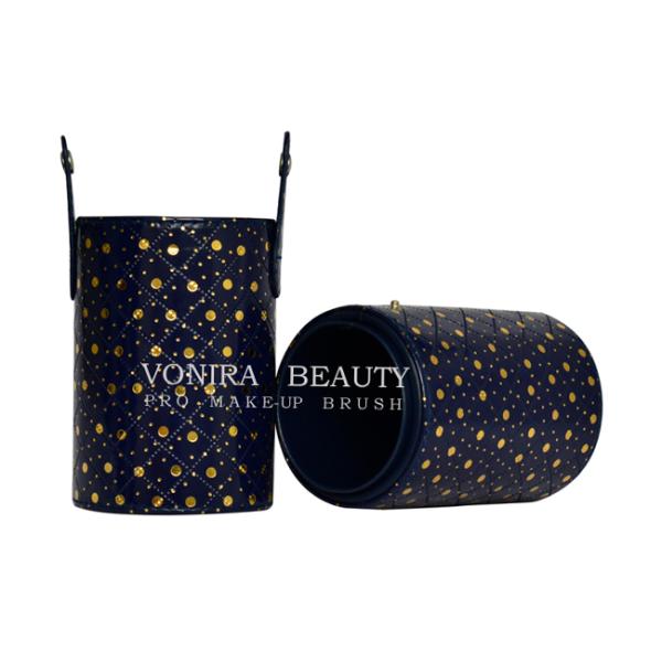 Цилиндра щетки макияжа моды контейнер щетки профессионального косметический новый