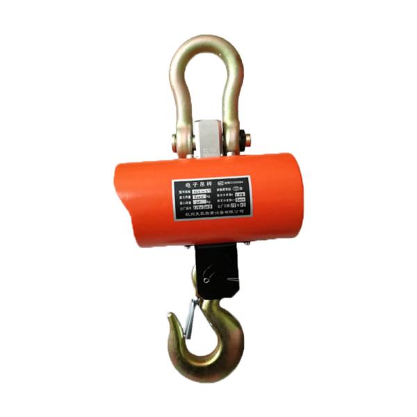 Capacity 1-10T Electronic Crane Scales Alloy Steel Case LED Display 2KG Accuracy