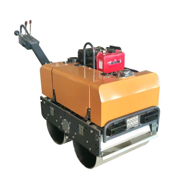 BM80 Caminhar atrás de um único rolo vibratório