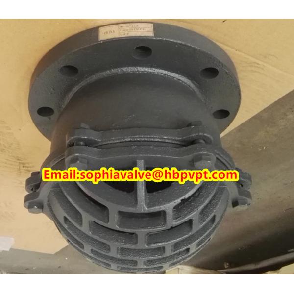 BS4504 flange grey iron valve cover foot valve
