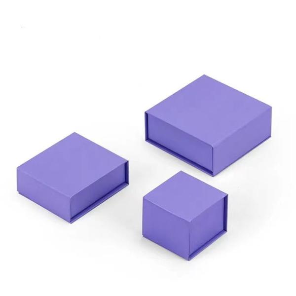 Carcasa portátil de joyas de viaje mini cuadrada Anillos, pendientes, collares, boxes de regalo para bodas