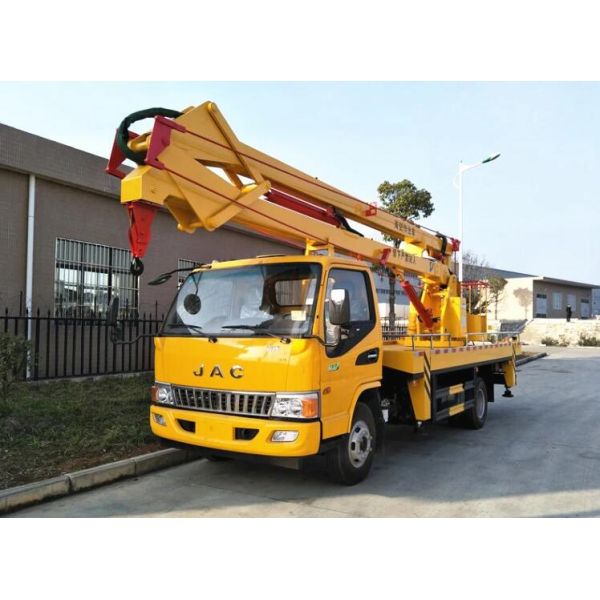 JAC/Jmc/Foton/Dongfeng/HOWO Boom Lift 12m/14m/16m/18m/20m Aerial Platform Bucket Man Truck