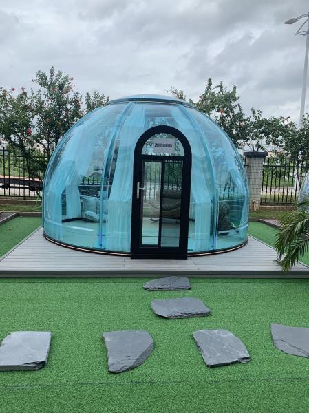 Transparent Polycarbonate (PC) Bubble House Waterproof Insulated Prefab Dome Tent for Hotel Parties Picnic