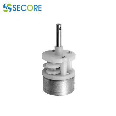 caixa de engrenagens plástica do motor 3.7V da engrenagem da C.C. de 0.1W 1rpm micro para o robô