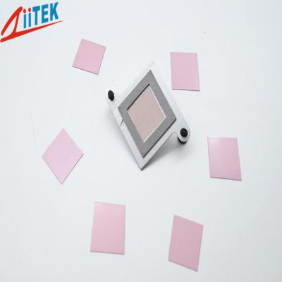 Pink Phase Change Material CPU Cooling Tear Resistant