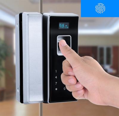 ABS de vidro de controle remoto da fechadura da porta + material da liga para a entrada do escritório