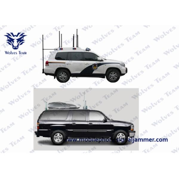 6 Bands Bomb Signal Jammer , Military Cell Phone Signal Jammer With Built In Battery