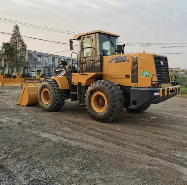 3-5.5 M3 Bucket Capacity Second Hand Wheel Loaders With Hydrostatic Transmission