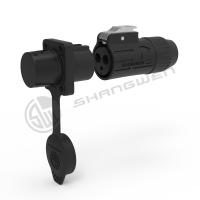 16A 男性 女性プラグ接続器 迅速接続ケーブル ロック可能 トリプルコア 防水 IP65 パネルソケットキット LEDディスプレイ
