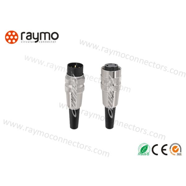Female Contacts Flexible Cable Connector M16 M12 Excellent EMI Shielding