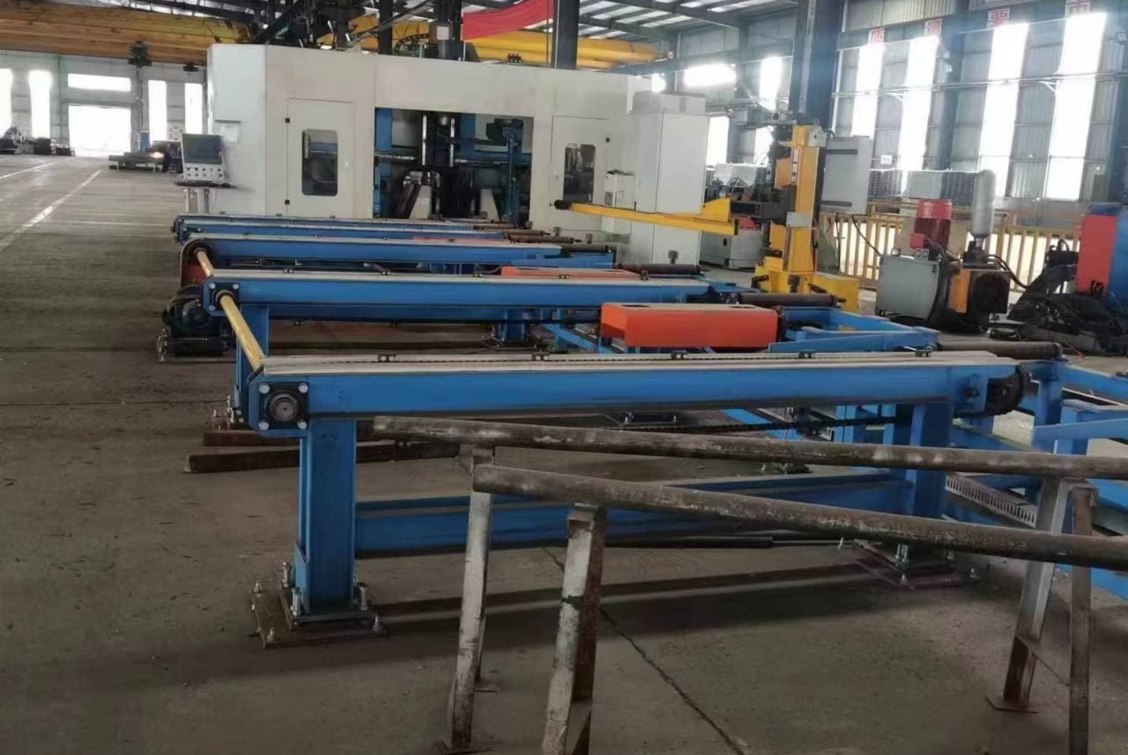 Smart CNC H Beam Drilling Machine With Automatic CAD Programming System
