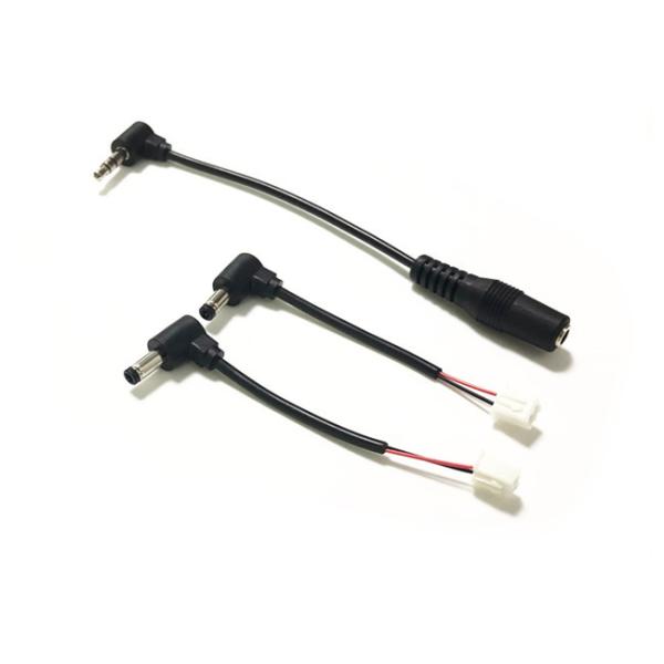 Tin Plated Copper DC Connector Cable Audio Video Molded Electronic Wiring Harness RoHS