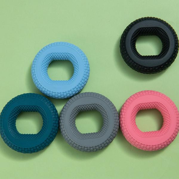Silicone Rubber Portable Strength Hand Grip Gripping Ring Carpal Expander Finger Trainer Gripper