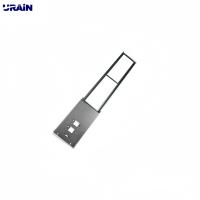Sheet Metal Laser Cutting Fabrication , Size Custom Metal Stamping Parts