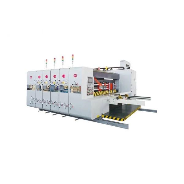 Stable Flexo Printer Slotter Die Cutter Carton Machine 18 KW 130-140 pcs / Min