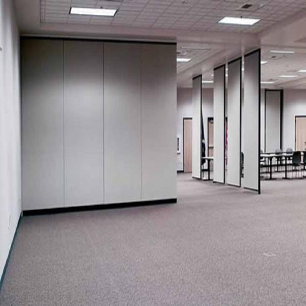 Porta retrátil móvel da parede de separação da porta deslizante para o hotel 5 anos de garantia