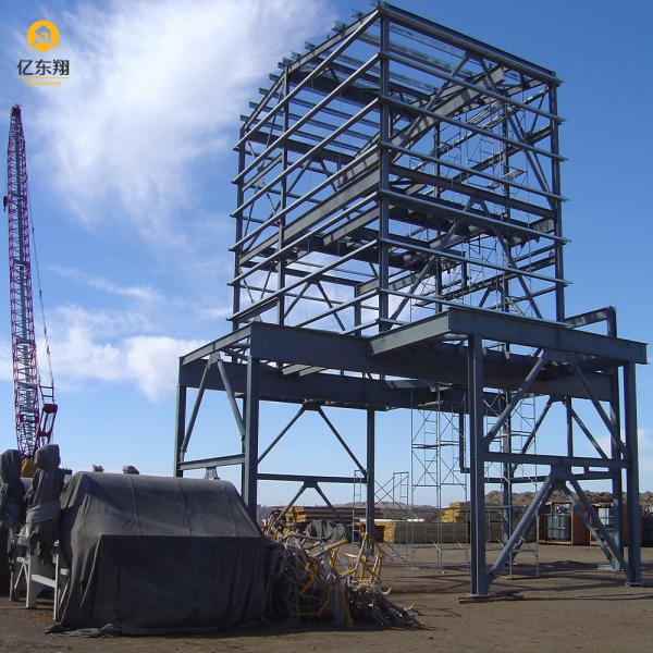 Metallic Industrial Steel Buildings Q355B Q235B Prefabricated Steel Structure Workshop