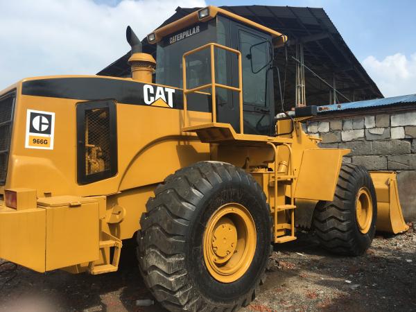CAT 966G Used Wheel Loader 90% New For Building Construction