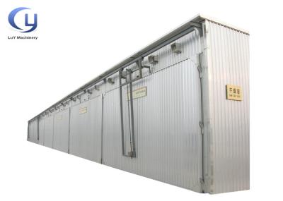 Aquecimento de vapor bonde de madeira automatizado do gás do equipamento de secagem da estufa da grande escala