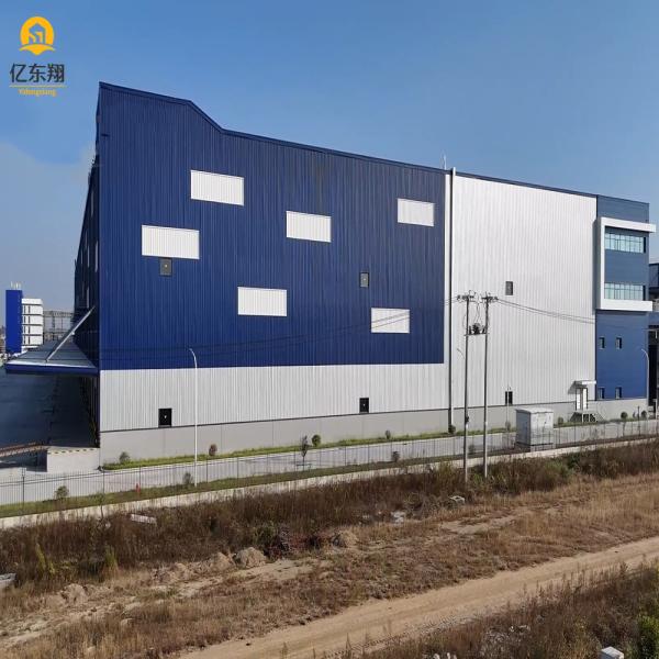 Construction de bâtiments industriels préfabriqués en acier