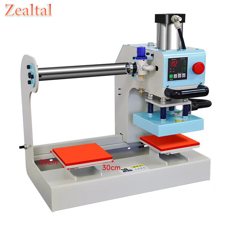 Dual-station Pneumatic Heat Press Machine