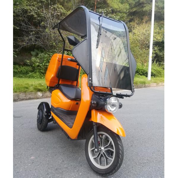 2000w Motor Electric Motorcycle Scooter 8h - 10h Charging Time Yellow Color