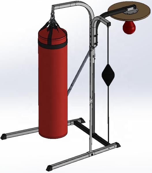 OEM ODM Home GYM Boxing Station Fitness Equipment Squat Rack Half Power Rack