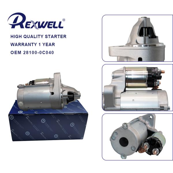 28100-0C060 28100-0C040 28100-0C041 Pièces détachées de moteur automobile Montage de démarrage pour Toyota Hilux Vigo Hiace 1TR 2TR 12V 1.4KW 9T