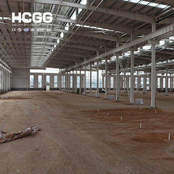 Q345 S355JR Steel Portal Frame Warehouse Seismic Resistance Steel Structure Architecture