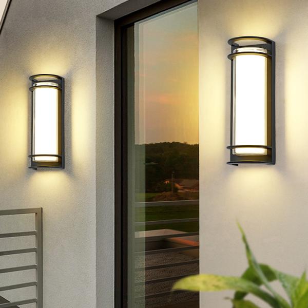 Lâmpada impermeável exterior direcional 15.8x12x42.5cm impermeável das luzes da parede do diodo emissor de luz de Omni