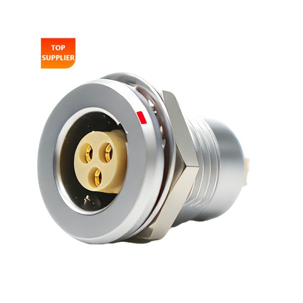 BEXKOM EGG B Series Size 1  2-16 pins  brass chrome plated shell gold plated contact PPS insulator IP50 waterproof Female receptacle