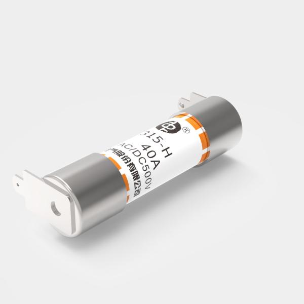 Взрыватель EV315-H-3EB 10A 15A 20A 30A 40A 50A 500VDC электротранспорта трубки дорожного транспортного средства EVS круглый