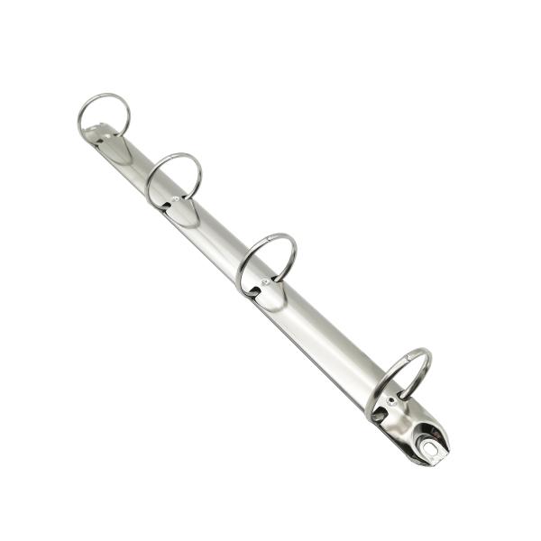 1.2 Inch Ring Binder Fasteners O Shape 4 Ring Binder Mechanism Gold