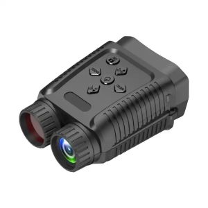 Os binóculos Scouting da longa distância do dispositivo de 12MP Rechargeable Night Vision encurtam