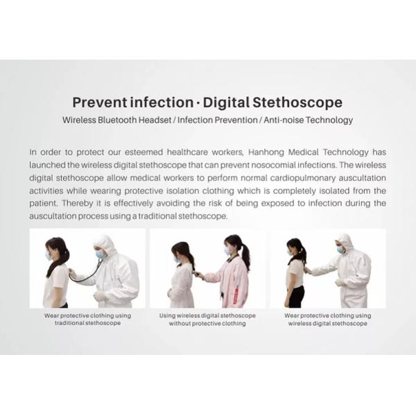 Больница Профессиональные медицинские устройства Мобильный телефон Электронный Bluetooth Estetoscopio