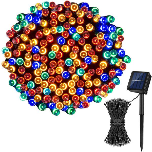 Outdoor Decorative Lighting Waterproof Solar String Lamp for Garden Christmas Tree