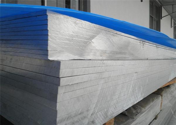Anti Corrosion Plain Aluminum Sheet , Marine Grade Aluminum Steel Sheet For Building
