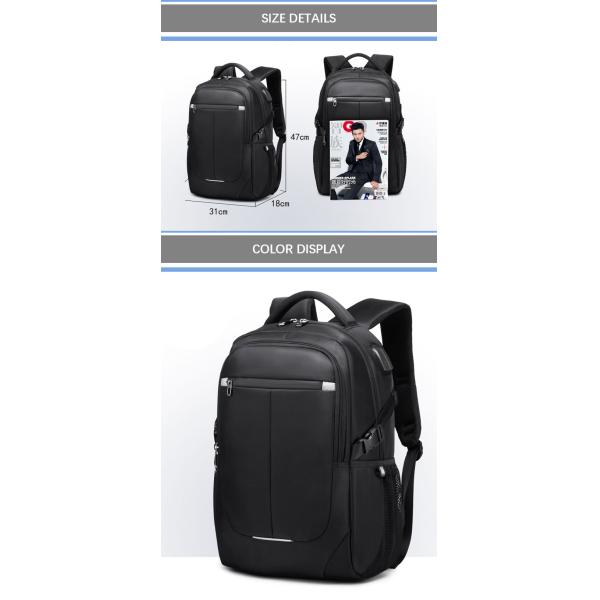 OEM Oxford Casual Business Travel Backpack Bag Fashion Waterproof Large Laptop Bags