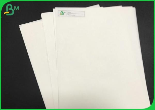 Papel branco natural do ofício da qualidade forte enorme de Rolls 70gsm 120gsm para sacos de papel