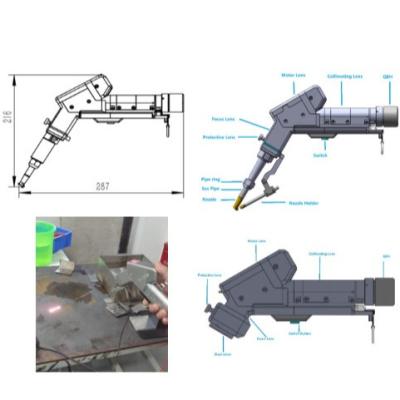 Portable Laser Head 3-in-1 Laser Welding Equipment Supports Welding / Cleaning and Cutting