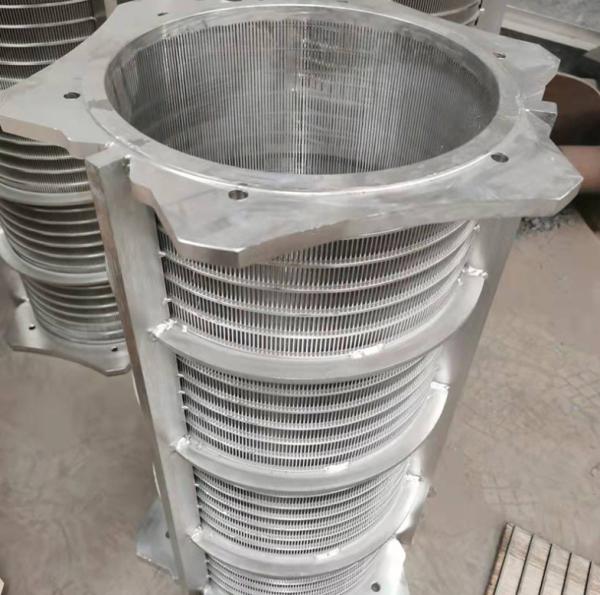 SS 304 Flat Wedge Wire Screen for Water Well Casing Pipe