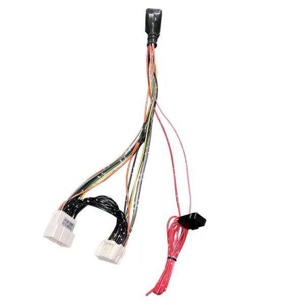 0.3mm 0.4mm Camera Cable Assemblies PVC Cctv Audio Tail Light Video Ecu Connector Car