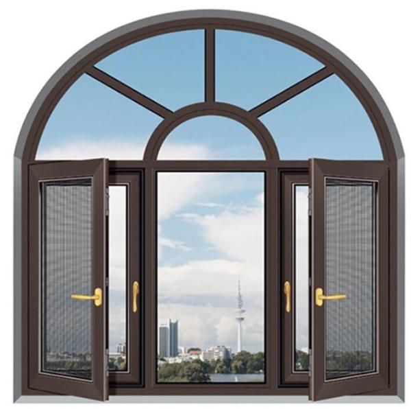 1.4mm Anodised Aluminium Alloy Window Frames Section with stainless steel hinge