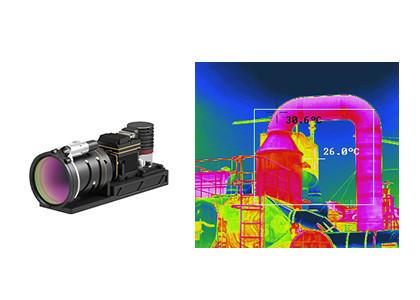 23mm Lens MWIR Optical Gas Imaging Camera for Visualizing Gas Leak