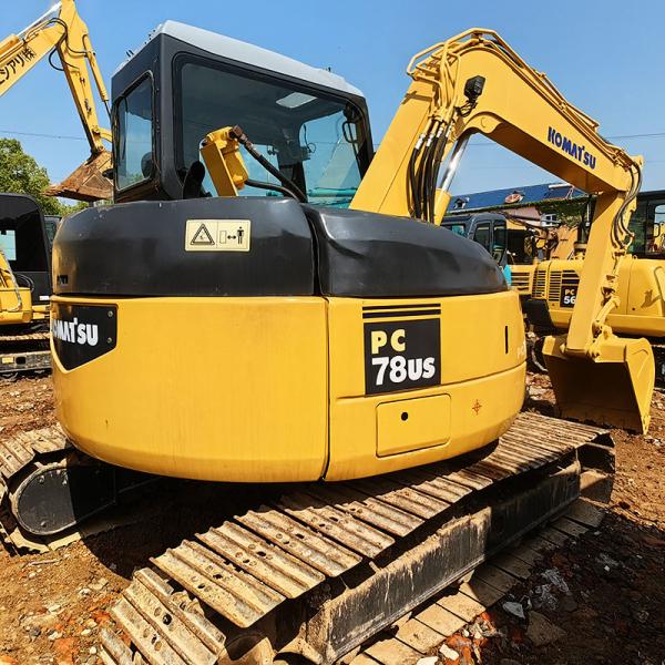 2021 Used Komatsu Excavators PC78us Earthwork 7Ton Hydraulic Crawler